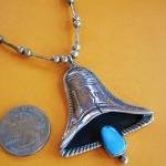 Vintage Liberty Bell Neckla..